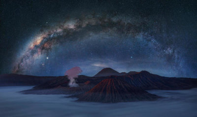 Kim Lee - Bromo Volcano Galaxy