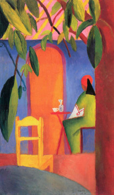 August Macke - Turkish Cafe, 1914