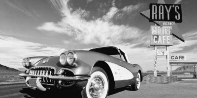 Gasoline Images - Cruisin' USA (BW)