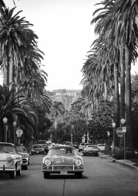 Gasoline Images - Boulevard in Hollywood (BW)