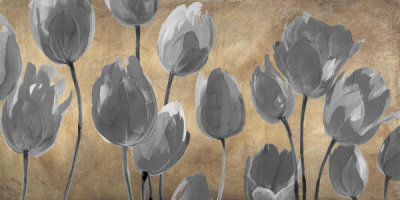 Luca Villa - Grey Tulips