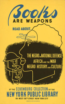 Federal Art Project, WPA - Books are weapons, between 1941-1943