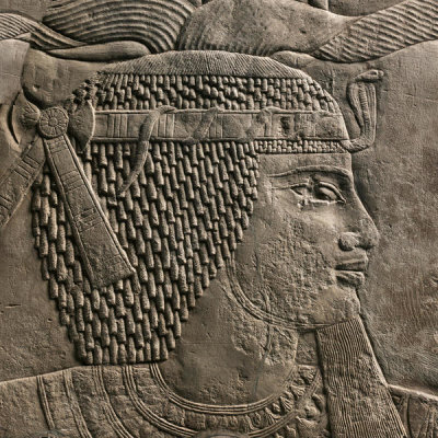Unknown 7th Century BCE Egyptian Stonemason - Relief of a King, ca. 7th century BCE