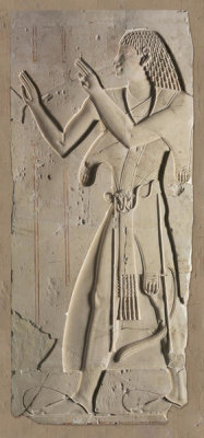 Unknown 7th Century BCE Egyptian Stonemason - Mentuemhat in Ecclesiastical Dress, ca. 7th century BCE