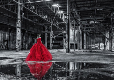 Julian Lauren - Unconventional Womenscape #8, The Factory