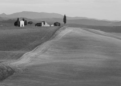 Pangea Images - Val d'Orcia, Siena, Tuscany (BW)