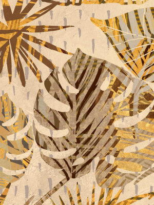 Eve C. Grant - Golden Palms Panel III