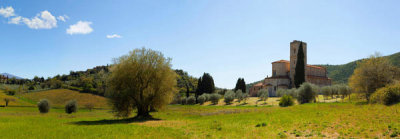 Pangea Images - Abbazia di S. Antimo, Val d'Orcia, Tuscany