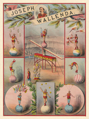 Adolph Friedländer - Joseph Wallenda, ca. 1884