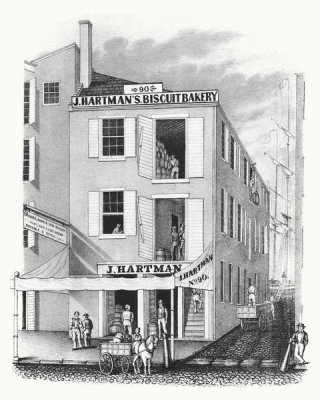 William H. Rease - J. Hartman's Biscuit Bakery, 1846