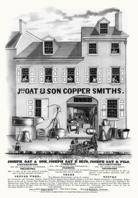 William H. Rease - Joseph Oat and Son, Coppersmiths, 1847
