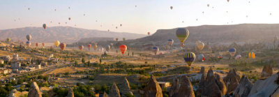 Pangea Images - Air Balloons in Göreme, Cappadocia, Turkey