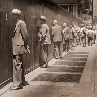 Angelo Rizzuto - Sidewalk Supervisors - An American Institution, New York City, 1949