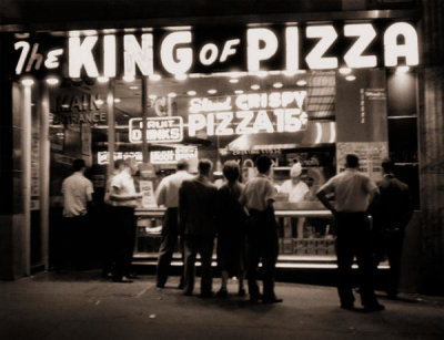 Angelo Rizzuto - The King of Pizza, New York City, 1957