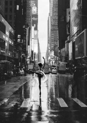 Julian Lauren - Manhattan Ballet II (B&W)