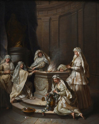 Jean Raoux - Ancient Virgins, 1727-1728
