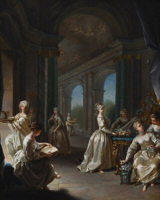 Jean Raoux - Modern Virgins, 1727-1728