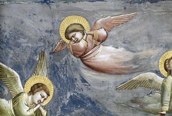 Giotto - Lamentation (Detail) - Art Print - Global Gallery
